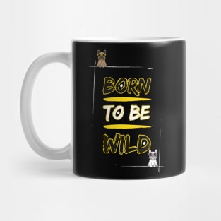 Born to be Frenchie Wild #3 Mug